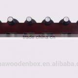 Solid Wood Wine Rack Luxury Antique Design Handmade Wooden Wine Rack With Lighting thumbnail-2