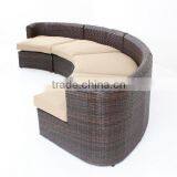 2015 Husen 5 Pieces Stylish Outdoor Wicker Garden Sofa Set thumbnail-2