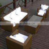 Wicker Outdoor Sofa Set thumbnail-3