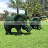 Green Grass Elephant Statue thumbnail-1