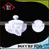 NBRSC Leaf Shape Plastic Mould Plunger Cookie Cutter Cake Mould Shape thumbnail-2