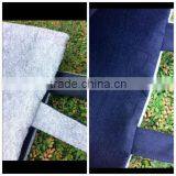 Customized ColorBlock Felt Tote, Free Additional Magnetic Snap, Double Color Casual Felt Bag, Market Bag,Felt Shoulder Bag thumbnail-3