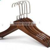 Lady Retro With Non Slip Solid Wood Coat Hanger Antique Clothes Rack thumbnail-1