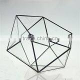 Fifteen Side Cutting Oblique Mouth Hemispherical Geometry Retro Micro Glass Greenhouse Landscape Glass thumbnail-1