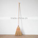 Corn Fiber Heavy-Duty Wire Banded Warehouse Soft Industrial Broom thumbnail-1