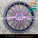 15inch Black/Violet Color Car Wheel Cover Color Wheel Cap thumbnail-1