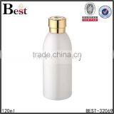120ml Cosmetic Toner Lotion Green Frosted Glass Bottle Manufacturer With Gold Aluminum Cap China Suppliers thumbnail-4