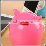 Made in China New Multi-fonction Plastic Cute Cell Phone Holder for Sale/OEM Plastic Money Box With Mobile Phone Holder thumbnail-4