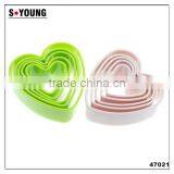 47021 Heart Shaped Plastic Cake Divider Cutter thumbnail-4