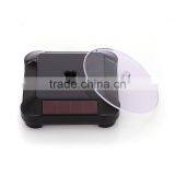 Solar Powered Jewelry Phone Watch Rotating Display Stand Turn Table Plate thumbnail-3