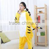 Flannel Cartoon Adult Animal Jumpsuit Animal Pajamas Jumpsuit Tiger Design thumbnail-1