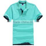 2017 Breathable 100% Cotton Short Sleeve Mens Polo T Shirt thumbnail-2