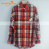 Stock Mens Checkered Yarn Dyed Dress Shirts thumbnail-1