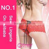 High Quality Elegant Lace Ladies Shorts Breathable Sexy Underwear Sexy Mature Underwear thumbnail-3