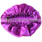Wholesale Good Quality Fashion Lady Nightcap Hair Care Sleep Hat 100% Pure Silk Sleep Cap Bonnet Hat thumbnail-4