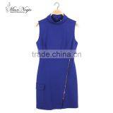 Maxnegio Fashion Stretch Fabric Winter Ladies Casual Dresses thumbnail-2