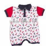 Half Romper With Collar thumbnail-1