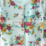 Baby Girl Flower Full Print Sweater Cardigan thumbnail-4