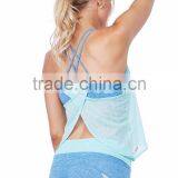 Cotton Spandex Womens Workout Tank Top/loose Fitting Gym Tank Tops&singlets thumbnail-5