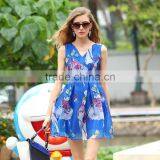 Z&M New Womenshort Dress Beautiful Lady One-piece Dress Ladies Modern Dress thumbnail-5