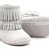 Handmade Soft Natural Leather Toddler Shoes Winter Boots thumbnail-1