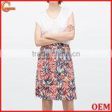 2015 New Fashion Palm Tree Print Longuette Skirt thumbnail-1
