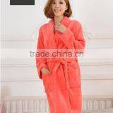 Coral Fleece Bathrobe Towel Robe Breathable Hotel BathRobe RS002 thumbnail-1