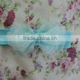 2017Lovely Style Princess Girls Hair Accessories Bowknot Elastic Headband Girls Many Colors Choice thumbnail-2