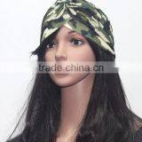 Indian Arabian Muslim Hoodie Hat Women Print Hats thumbnail-6
