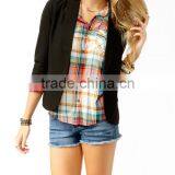 Ladies's Shawl Collar Blazer thumbnail-1