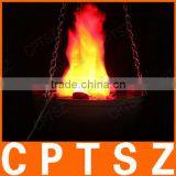 Halloween Decorations Fake Fire Led Silk Flame Light thumbnail-1