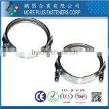 Made in Taiwan Carbon Steel Schlauchklemmen Bridge Hose Clamp Spiral Hose Clamp thumbnail-2