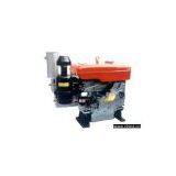 KM130T single cylinder diesel engine, water cooled, direct injection