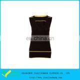 Deep Scoop Collar Sexy Fitness Performance Polyester Ladies Tank Top thumbnail-1