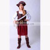 Party Carnival Sexy Caribbean Pirate Costume Women MAA-98 thumbnail-1