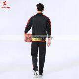 2017 Customise Black Top Design Tracksuit Sport Fashion Latest Basketball Tracksuit Set thumbnail-2