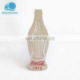 2017 Hot Selling Fashion Custom Cheap Bottle Bookmarks Stainless Steel Metal Bookmarks