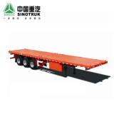 3 Axle Container Flatbed Semitrailer thumbnail-2
