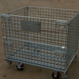 Wire Mesh Containers,Foldable Storage Cage thumbnail-2