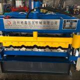 Glazed Galvanize 820 mm Roofing Tile Roll Forming Machine