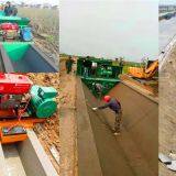 Baoying U-shaped Canal Slipform Machine Rectangular Canal Pouring Forming Machine Rectangular Canal Self-propelled Slipform Machine thumbnail-1