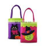 Custom Felt Halloween Handhold Cand Treat Loot Bag thumbnail-4
