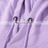 High Quality Mens Cotton Crewneck Custom Logo Applique French Terry White Plain Unisex Sweatshirt Hoodies thumbnail-4