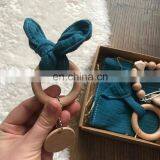 Baby Comforter Blanket Pacifier Clip Chain Set thumbnail-6