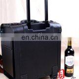 Senior Business White Wine Suitcase,6 Aluminum Wine Bottles Trolley Case/wine Bottle Display Case thumbnail-2