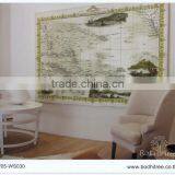 Made-to-measure Wallpaper Roller Blind and Upholstery for Hotel thumbnail-1