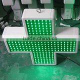Hot Sale in Greece Outdoor Green Cross Sign thumbnail-1