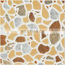 300x300mm Orange Color Villa and Hotel Out Door Garden Stone Design Ceramic Rustic Glazed Floor Tile thumbnail-1