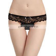 Large Size Foreign Trade Women's Lace Underwear Sexy Lace Thong Low Waist Alluring Women's t Pants Customized Processing