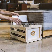 Customized Handmade Wooden Album Storage Crate Wood Boxes thumbnail-4